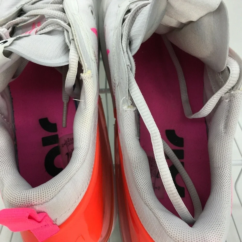 Nike Womens Air‎ Max Up CK7173-001 white/ Pink Low Top Sneaker Shoes Size US 8